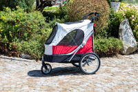  PetStro SKYLINE – kočárek pro psy do 45 kg, červený