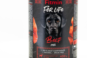  Doplňkové krmivo pro dospělé psy i štěňata – monoprotein ve formě paté se 100% obsahem kvalitní hovězí svaloviny a drobů (2)
