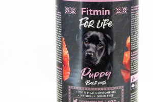  Kompletní krmivo pro štěňata – monoprotein ve formě paté se 100% obsahem kvalitní hovězí svaloviny a drobů (2)
