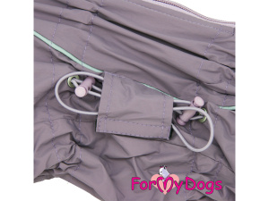 Špičková ochrana i v tom největším nečasu! Membránová pláštěnka s teflonovou úpravou a hedvábnou podšívkou udrží vašeho psa v suchu, čistotě a 100% pohodlí (4)