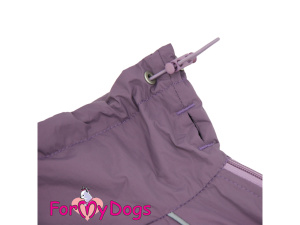 Špičková ochrana i v tom největším nečasu! Membránová pláštěnka s teflonovou úpravou a hedvábnou podšívkou udrží vašeho psa v suchu, čistotě a 100% pohodlí (5)