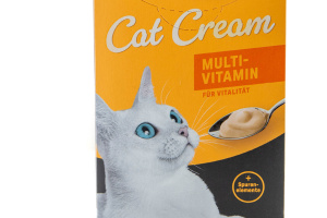 Miamor Cat Cream s multivitamínovým komplexem posiluje imunitní systém, podporuje obranyschopnost a slouží jako nízkokalorická pochoutka bez přidaného cukru a konzervantů (2)