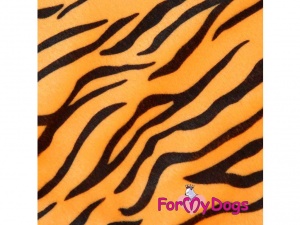 Obleček pro psy i fenky – mikina s tygřím vzorem, detail