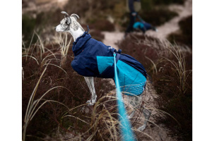Lehká, větruodolná a nepromokavá zimní bunda Non-stop dogwear Glacier jacket 2.0 v elegantní tmavě modro-tyrkysové kombinaci (4)