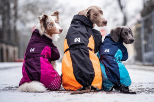 Lehká, větruodolná a nepromokavá zimní bunda Non-stop dogwear Glacier jacket 2.0 v elegantní tmavě modro-tyrkysové kombinaci (6)