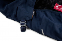  Lehoučká a funkční zimní bunda pro psy GLACIER WOOL JACKET 2.0 s podšívkou z přírodního vlákna, modrá (9)