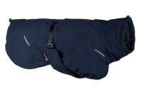  Lehoučká a funkční zimní bunda pro psy GLACIER WOOL JACKET 2.0 s podšívkou z přírodního vlákna, modrá (4)