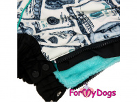  Obleček pro psy jezevčíků – teplý zimní overal BLACK $$$ od ForMyDogs z voduodpudivého materiálu. Zapínání na zádech, kožešinová podšívka. (2)