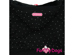  Obleček pro psy i fenky – zateplený overal FMD BLACK od For My Dogs vhodný do suchého chladnějšího počasí (7)