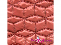 Obleček pro psy i fenky jezevčíků od FMD – zimní bunda BURGUNDY z voduodpuzujícího materiálu. Bunda je zateplená sinteponem a má kožešinovou podšívku. (3)