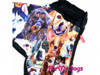  Obleček pro psy westíků – teplý zimní overal DOGS od ForMyDogs z voduodpudivého materiálu. Zapínání na zip na zádech, plyšová podšívka. (3)