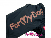  Obleček pro psy westíků – teplý zimní overal DOGS od ForMyDogs z voduodpudivého materiálu. Zapínání na zip na zádech, plyšová podšívka. (4)