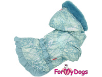  Bunda pro fenky od For My Dogs z voduodpuzujícího materiálu vhodná pro chladné podzimní i studené zimní dny