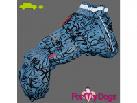  Zimní obleček pro psy od FMD – overal LETTERS (3)
