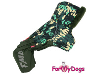  Obleček pro psy – velmi teplý zimní overal LETTERS od For My Dogs z voduodpuzujícího materiálu (3)