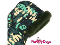  Obleček pro psy – velmi teplý zimní overal LETTERS od For My Dogs z voduodpuzujícího materiálu (5)
