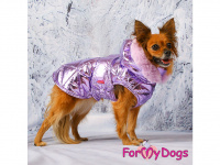    Obleček pro psy i fenky malých až středních plemen – zimní bunda LILIAC od ForMyDogs. Barva fialová. (FOTO 3)
