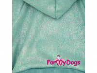  Obleček pro psy i fenky – lehoučký overal s kapucí z tenkého úpletu FMD MINT od ForMyDogs. Vhodný i do suchého chladnějšího počasí nebo pro domácí nošení. (4)