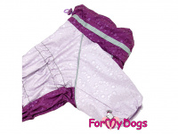  Pláštěnka pro fenky ForMyDogs RAIN DROPS – vylepšený model (2)