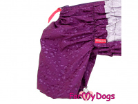  Pláštěnka pro fenky ForMyDogs RAIN DROPS – vylepšený model (3)