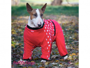  Obleček pro psy – velmi teplý zimní overal RED DOT od ForMyDogs z dvouvrstvého flísu (FOTO)