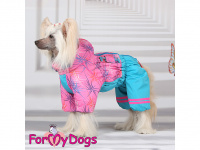  Obleček pro fenky – extra teplý zimní overal SALUTE od For My Dogs z voduodpuzujícího materiálu