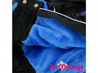  Obleček pro psy středních a větších plemen – zimní overal SMOKEY od ForMyDogs z voduodpudivého materiálu. Zapínání na zádech, kožešinová podšívka. (2)