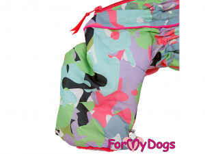  Obleček pro fenky – zateplený zimní overal SPRING COLOUR od For My Dogs z voduodpuzujícího materiálu (5)