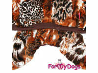  Overal pro psy i fenky FMD VELOUR ANIMAL (4)