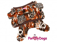  Overal pro psy i fenky FMD VELOUR ANIMAL