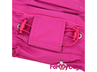  Nový typ zatepleného zimního overalu pro fenky FUCHSIA od For My Dogs. Svršek nepromokavá membrána s teflonem, zateplený sinteponem (7)