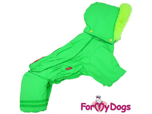  Nový typ zatepleného zimního overalu pro psy KHAKI od For My Dogs určený pro chladný podzim i studenou zimu (3)