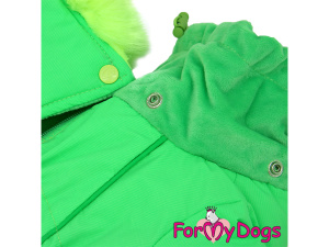  Nový typ zatepleného zimního overalu pro psy KHAKI od For My Dogs určený pro chladný podzim i studenou zimu (4)