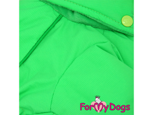 Nový typ zatepleného zimního overalu pro psy KHAKI od For My Dogs určený pro chladný podzim i studenou zimu (7)