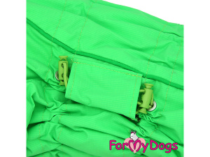 Nový typ zatepleného zimního overalu pro psy KHAKI od For My Dogs určený pro chladný podzim i studenou zimu (9)