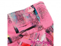   Obleček pro fenky – overal PINK REVERSE STICH, barva růžová (2)