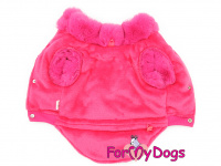   Obleček pro psy i fenky – bunda FMD VIOLET PINK, růžová (3)