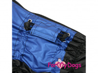  Zimní obleček pro psy od FMD – overal BLUE STARS (5)