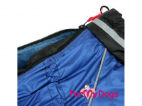  Zimní obleček pro psy od FMD – overal BLUE STARS (6)