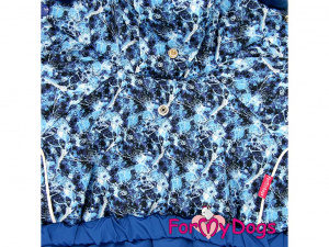  Obleček pro psy – zimní overal FMD FROZEN, barva modrá (10)