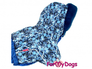  Obleček pro psy – zimní overal FMD FROZEN, barva modrá (7)