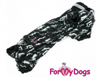  Obleček pro psy jezevčíků – lehoučká pláštěnka LIGHTNING od ForMyDogs. Zapínání na zip na zádech, zvýšený límec, reflexní prvky. (2)