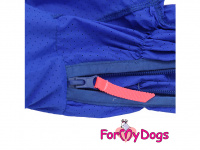  Obleček pro psy – lehoučký elegantní overal DUSTER BLUE od ForMyDogs. Vhodný i do suchého chladnějšího počasí nebo pro domácí nošení. (3)