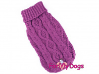  Obleček pro psy i fenky – svetr FMD VIOLET, barva fialová