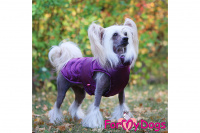 Obleček pro psy i fenky od FMD – teplá zimní bunda VIOLET z voduodpuzujícího materiálu. Bunda je zateplená sinteponem a má hedvábnou podšívku. (foto)