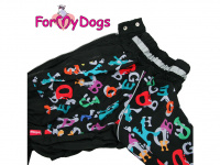  Obleček pro psy west highland white teriérů, skotských teriérů a dalších – pláštěnka ForMyDogs ABC. Zapínání na zip na zádech, hladká podšívka. (4)