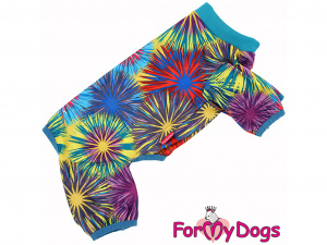  Obleček pro psy i fenky – jednovrstvý overal / pyžamo SALUTE od ForMyDogs