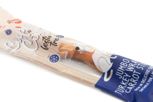 Velký vánoční pamlsek s krůtím masem a mrkví – ideální dárek pro psy středních a větších plemen, kteří milují pořádné žvýkání (2)