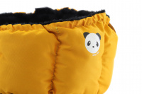  Kulatý pelíšek pro psy i kočky BOBBY PANDA – žlutý (2)