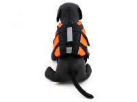    Funkční plovací vesta pro psy od finské firmy RUKKA. Silná vztlaková pěna, reflexní prvky, úchyt pro vyzvednutí psa z vody. Barva oranžová. (9)